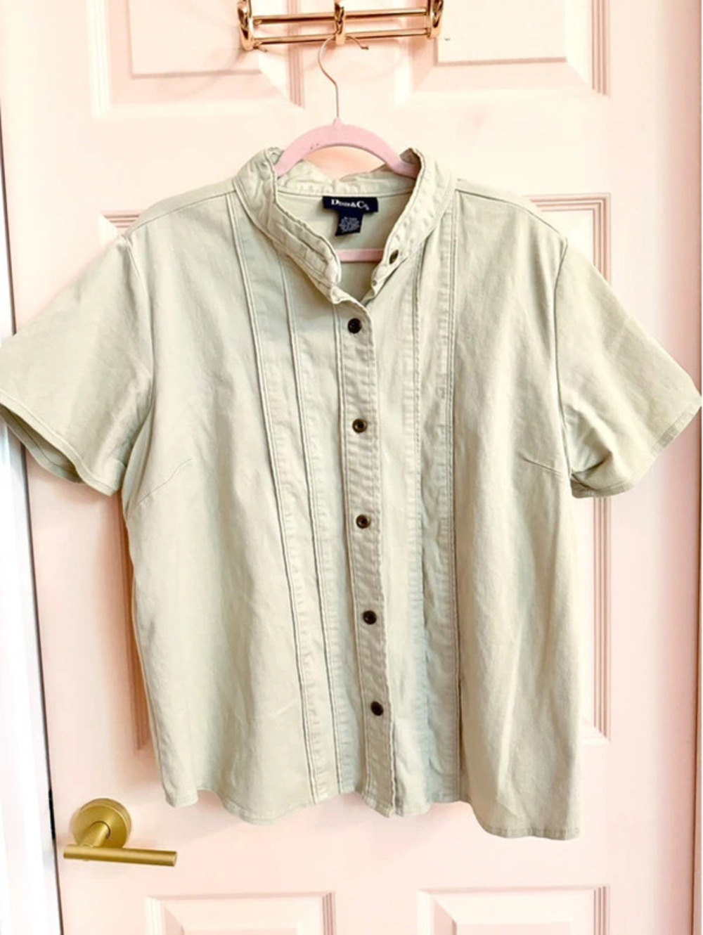 Cotton denim and co. Button up